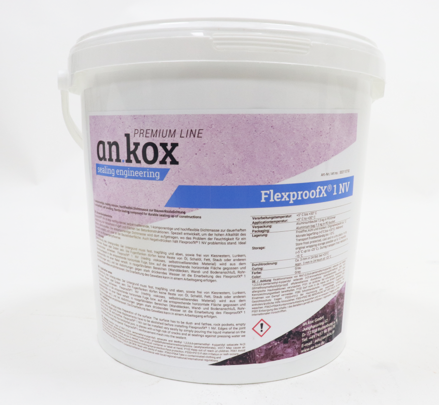 Newton FlexProof 106 NV for Movement Joints - 7.5kg Tub Newton FlexProof 106 NV for Movement Joints - 7.5kg Tub