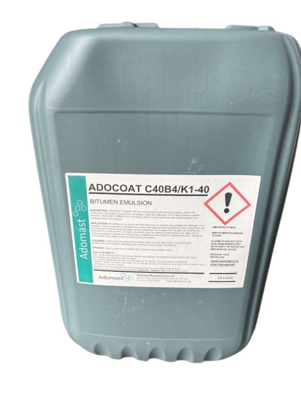 Adocoat K140 Bitumen Cutback - 25 Litre