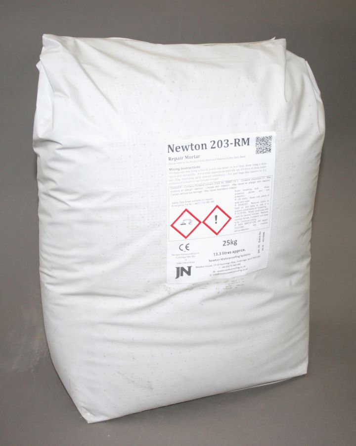 Newton HydroCoat 203-RM Repair Mortar - 25kg Newton HydroCoat 203-RM Repair Mortar - 25kg