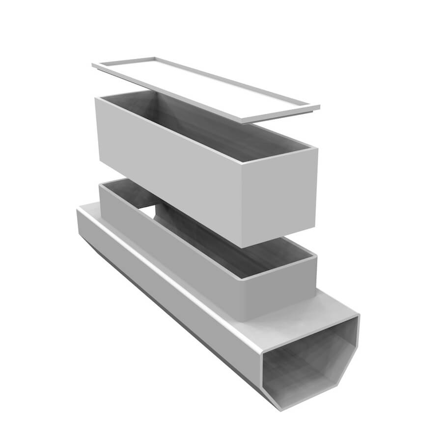 Newton CDM BaseDrain Inspection Port Kit - Including Ports, End Caps and Ducting Newton CDM BaseDrain Inspection Port Kit - Including Ports, End Caps and Ducting