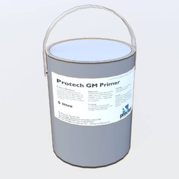 A tin of Protech GM Primer