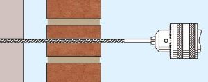 Helifix Rotary Percussion Drill Bit