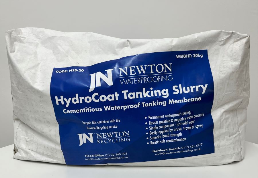Newton HydroCoat Tanking Slurry – 20kg Bag Newton HydroCoat Tanking Slurry – 20kg Bag