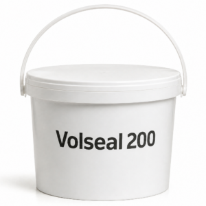 White Plastic Pail Volseal 200