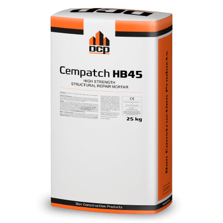 DCP Cempatch HB45 Concrete Reinstatement Mortar - 25kg DCP Cempatch HB45 Concrete Reinstatement Mortar - 25kg