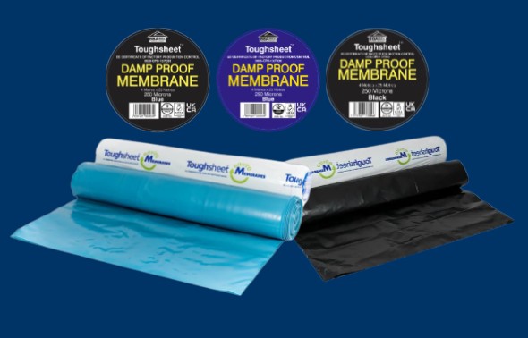 Toughsheet DPM 500mu - 4m x 12.5m Blue