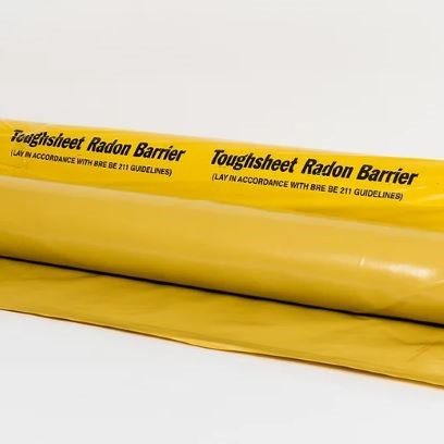 Toughsheet DPM 500mu Radon Gas Barrier - 4m x 12.5m Yellow