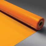 Visqueen LPS1207 Orange 250mu Flame Retardant Sheeting - 4m x 25m