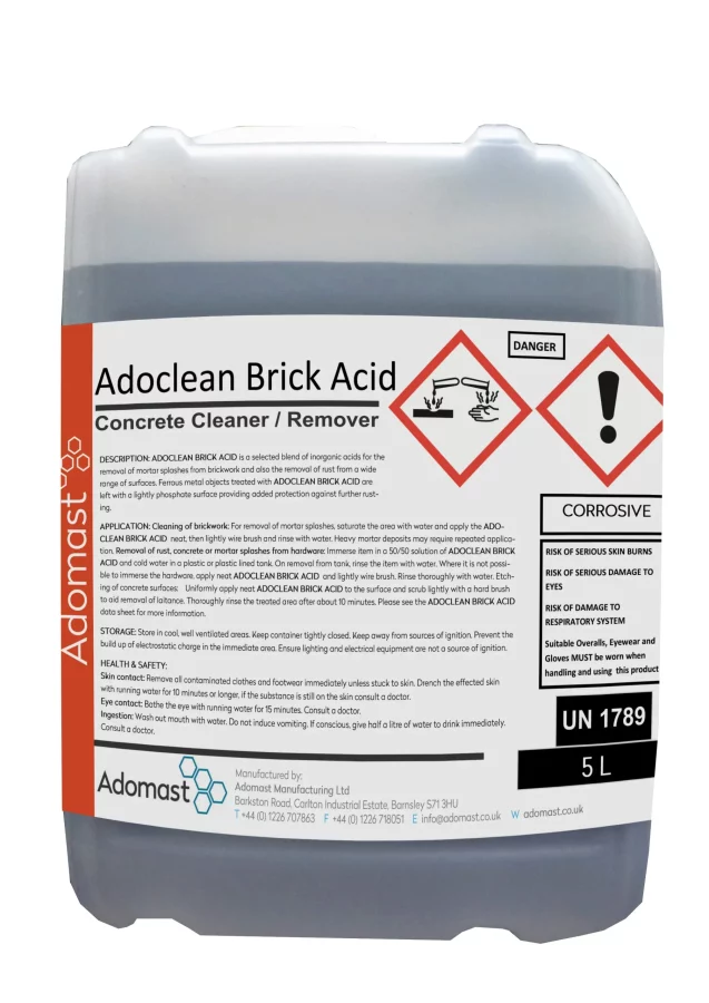 Adomast Adoclean Brick Acid 30 Percent 5l
