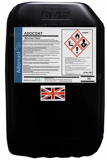 Adomast Adocoat Black Bitumen Paint