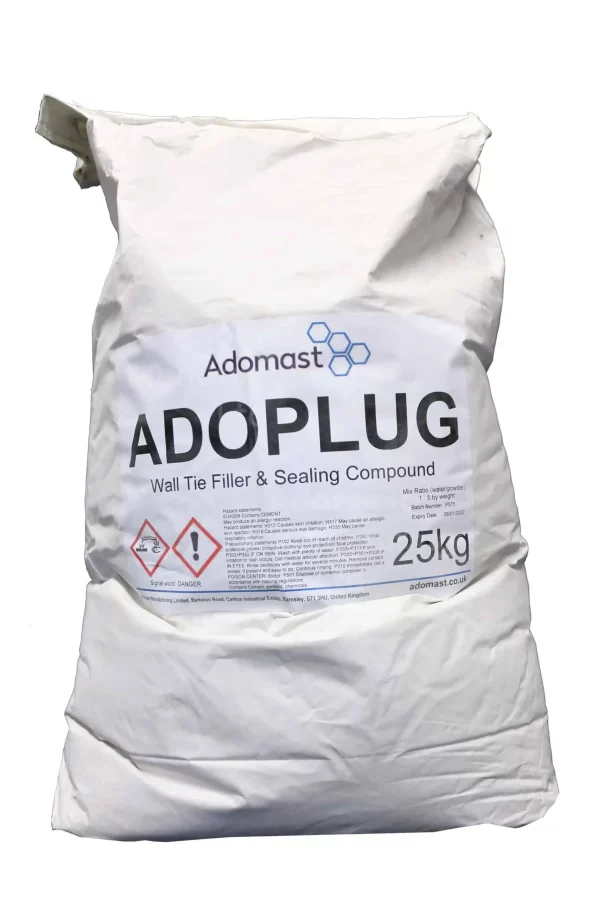 Adomast Adoplug Multipurpose Cementitious Mortar - 25kg (1)