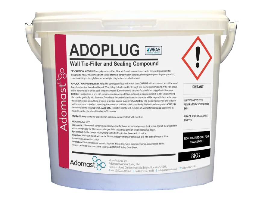 Adomast Adoplug Multipurpose Cementitious Mortar - 8kg (1)