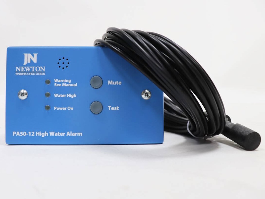 Newton High Water Level Alarm - 12 VDC Mains Powered Alarm With Battery Backup