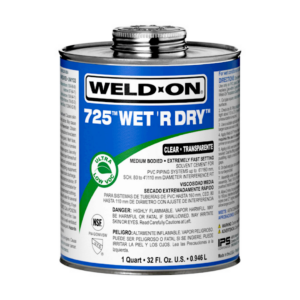 Wet 'R Dry 240ml (Clear) - PVC solvent cement